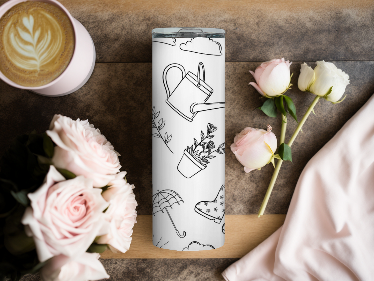 Gourde en Acier Inoxydable Personnalisable Jardinage