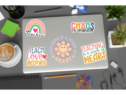 Pack de 5 Stickers de Motivation (Set 1)