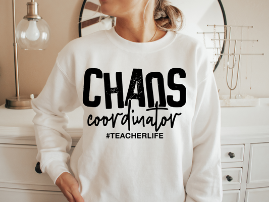 Sweat-Shirt Unisex Customizable Chaos Coordinator