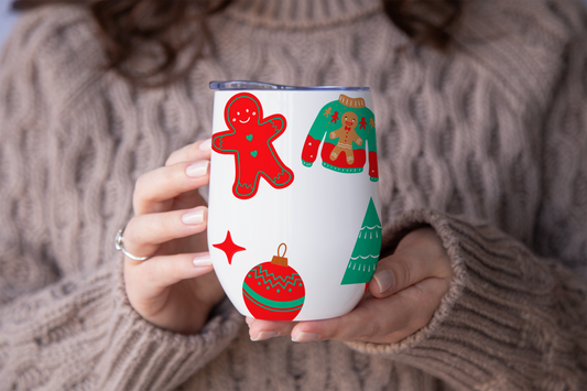 Tasse Isotherme de Noël - Noël Traditionnel